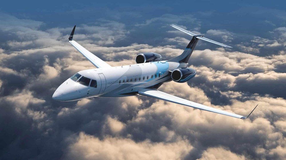 2014 Embraer Legacy 650 (file image)