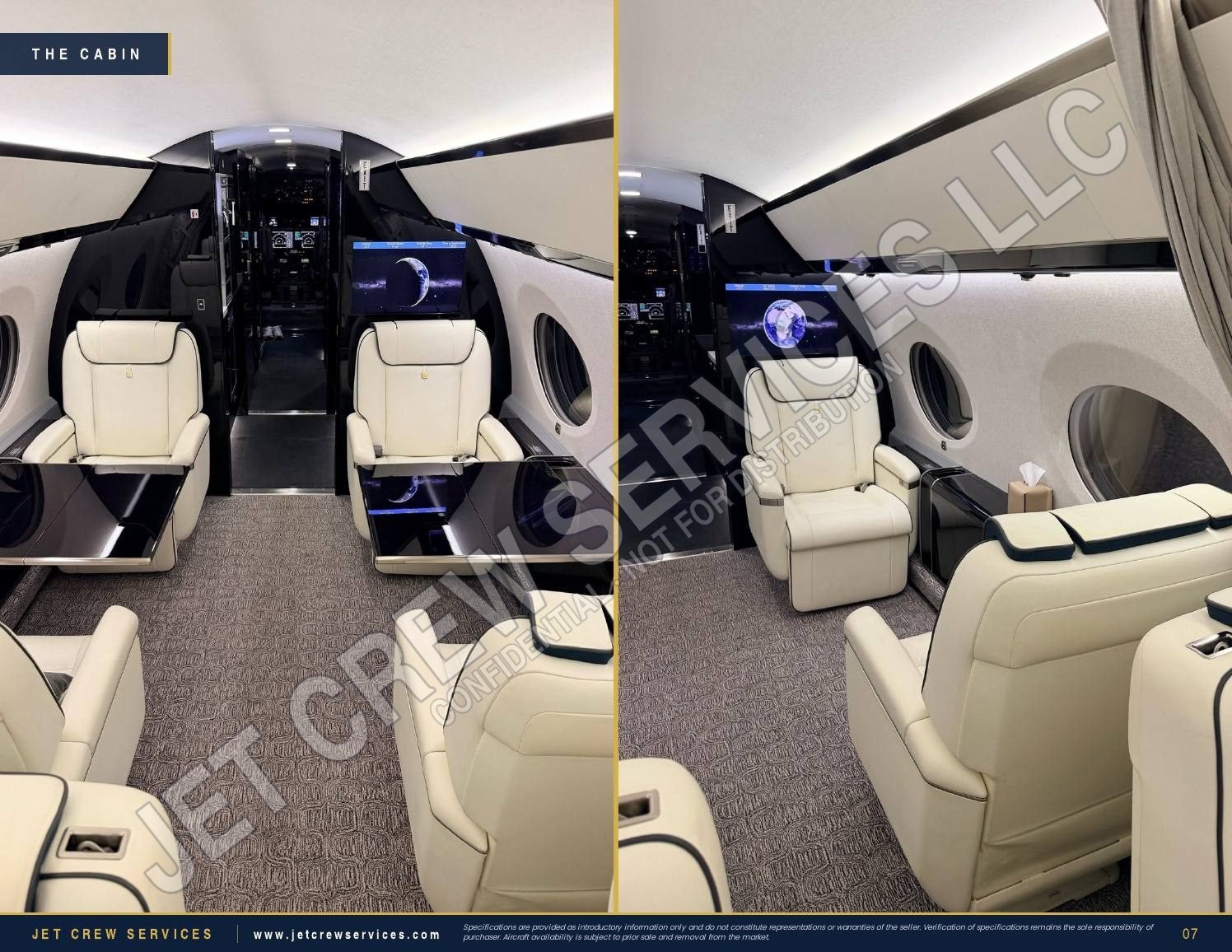 2015 Gulfstream G650ER specification, page 7 of 11