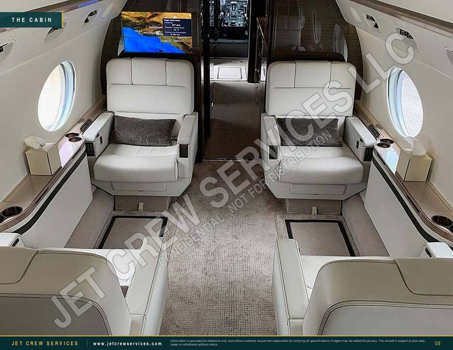 2015 Gulfstream G550 specification, page 8 of 11