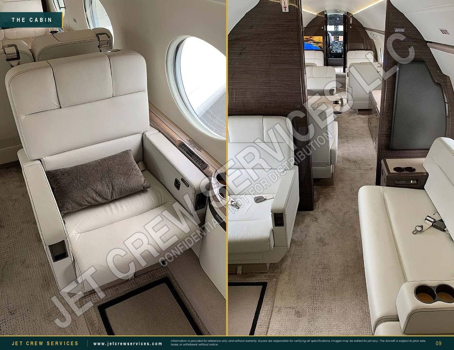 2015 Gulfstream G550 specification, page 9 of 11