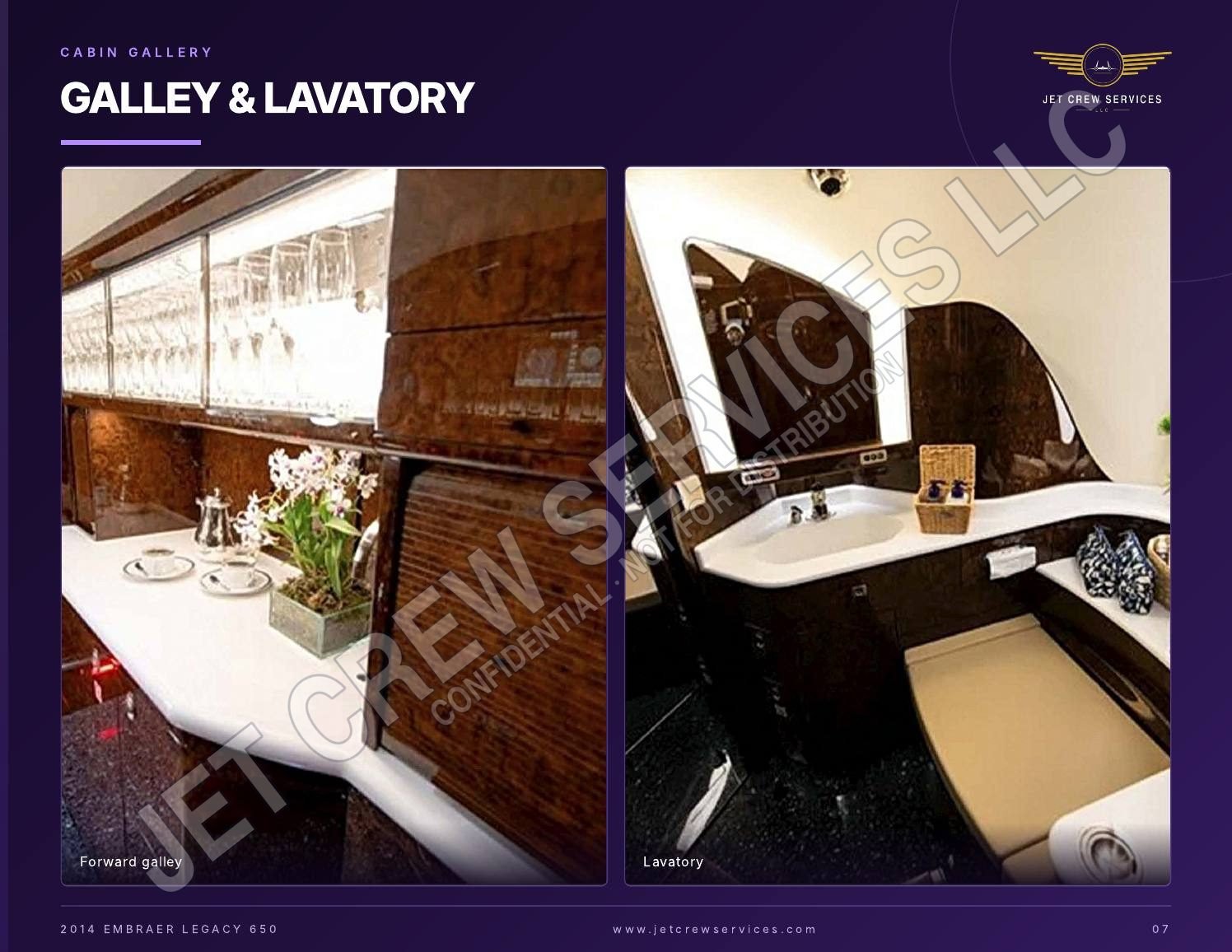 2014 Embraer Legacy 650 specification, page 7 of 9