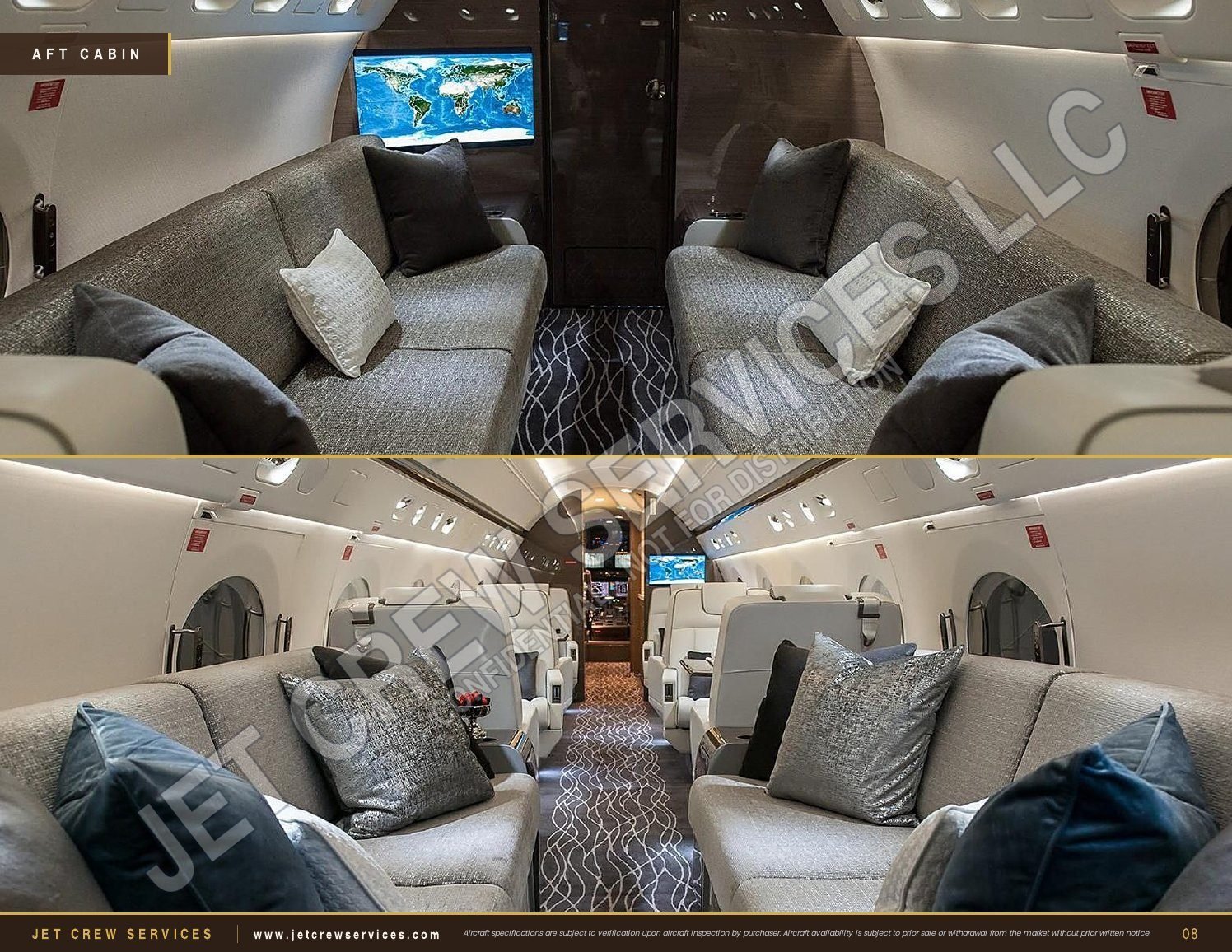 2006 Gulfstream G550 specification, page 8 of 9